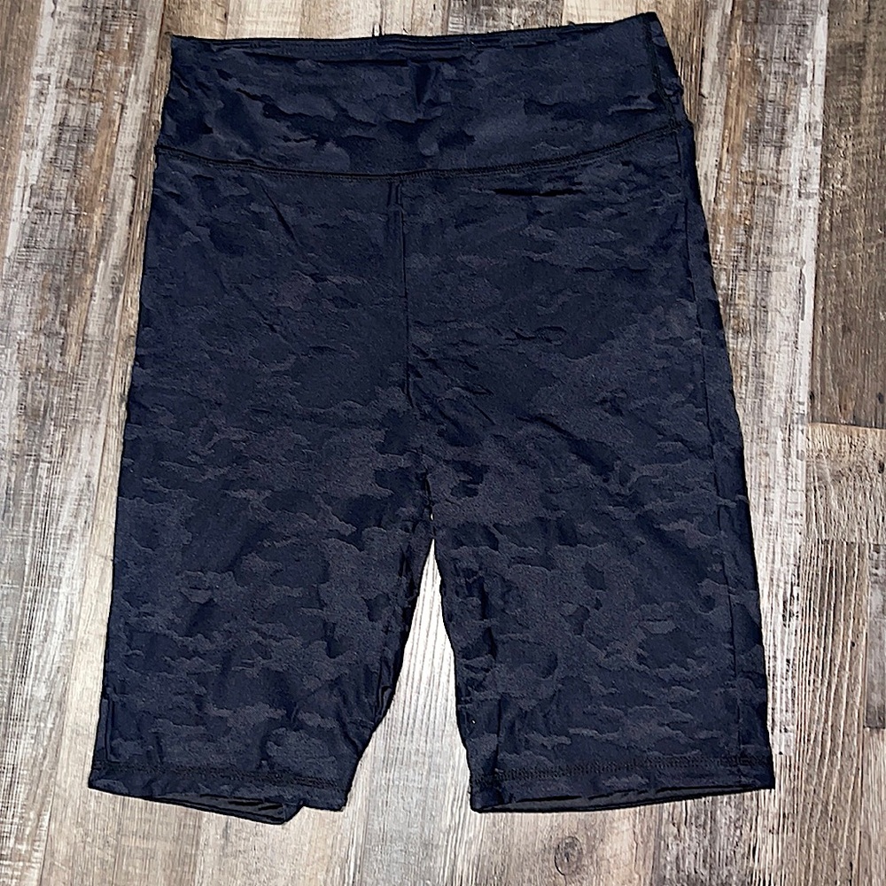 Camo Biker Shorts